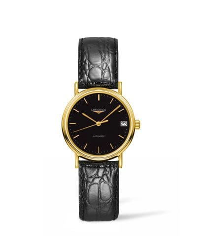 Longines Presence Automatic 30 PVD Gold / Black L4.322.2.52.2