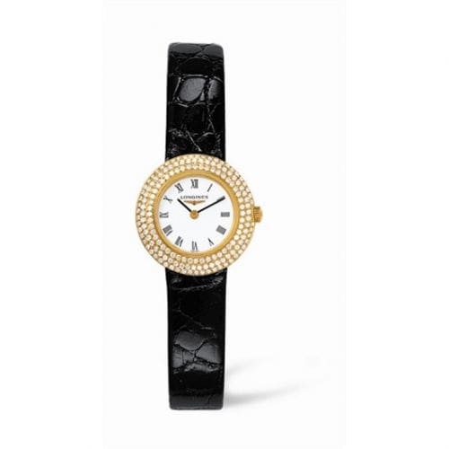 Longines Prestige Gold 22.5 Triple Row L4.226.7.11.2