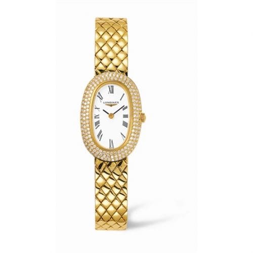 Longines Prestige Gold Oval 20.4 L4.225.7.11.6