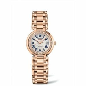 Longines PrimaLuna Automatic 26.5 Pink Gold Diamond L8.111.9.78.6