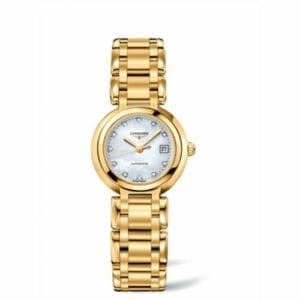Longines PrimaLuna Automatic 26.5 Yellow Gold MOP L8.111.6.87.6