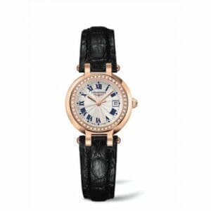 Longines PrimaLuna Quartz 26.5 Pink Gold / Diamond / Silver - Roman L8.110.9.78.2