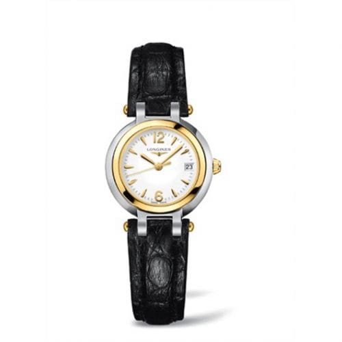 Longines PrimaLuna Quartz 26.5 Stainless Steel / Yellow Gold / White L8.110.5.90.2