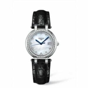 Longines PrimaLuna Quartz 30 Stainless Steel / Diamond / MOP L8.112.0.87.2
