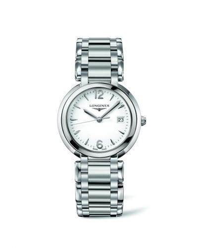 Longines PrimaLuna Quartz 34 Stainless Steel / White / Bracelet L8.114.4.16.6