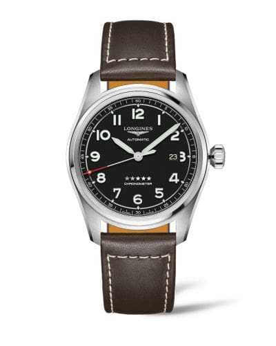 Longines Spirit Automatic 42 Black / Strap L3.811.4.53.0