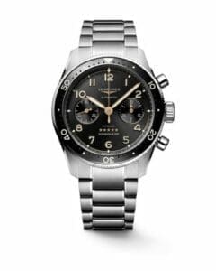 Longines Spirit Flyback 42 Stainless Steel / Black / Bracelet L3.821.4.53.6