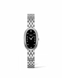 Longines Symphonette M Black / Bracelet L2.305.4.57.6