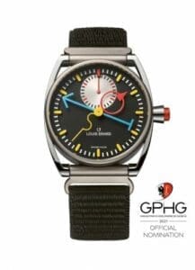 Louis Erard Excellence Le Chrono Monopoussoir Louis Erard x Alain Silberstein Titanium / Black 74359TT02.BTT88