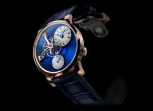 MB&F Legacy Machine LM101 Red Gold / Blue 52.RL.BL