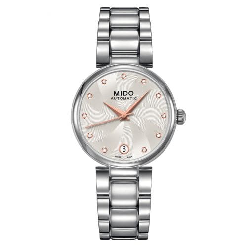 Mido Baroncelli Donna Stainless Steel / Silver / Bracelet M022.207.11.036.10
