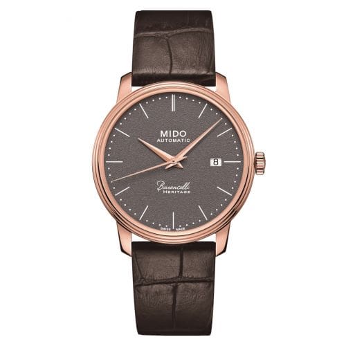 Mido Baroncelli Heritage Rose Gold / Grey M027.407.36.080.00