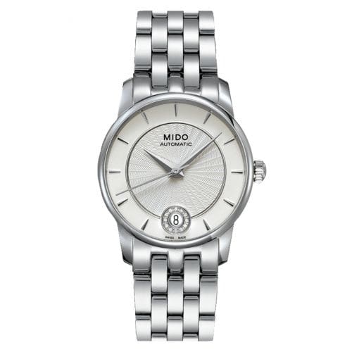 Mido Baroncelli Lady Diamonds Stainless Steel / Silver / Bracelet M007.207.11.036.00