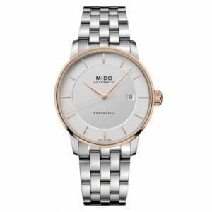 Mido Baroncelli Signature 39 Stainless Steel - Rose Gold / Silver / Bracelet M037.407.21.031.00