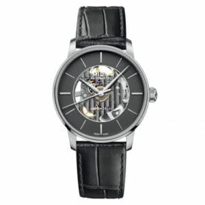 Mido Baroncelli Signature Skeleton Stainless Steel / Anthracite M037.436.16.061.00