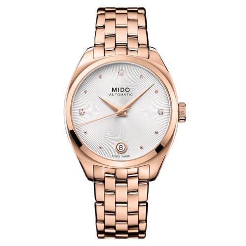 Mido Belluna Royal Lady Rose Gold / Silver / Bracelet M024.307.33.036.00