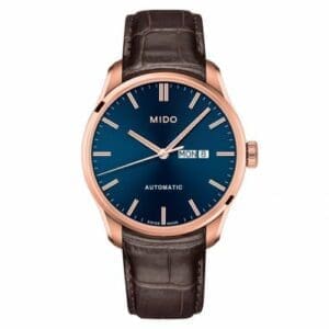 Mido Belluna Sunray Rose Gold / Blue M024.630.36.041.00
