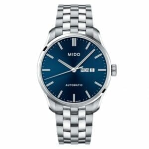Mido Belluna Sunray Stainless Steel / Blue / Bracelet M024.630.11.041.00