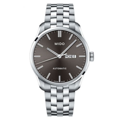 Mido Belluna Sunray Stainless Steel / Grey / Bracelet M024.630.11.061.00