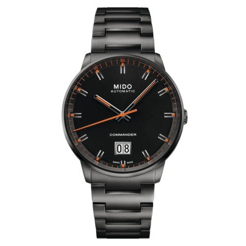Mido Commander Big Date PVD / Black / Bracelet M021.626.33.051.00