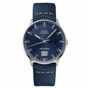 Mido Commander Big Date Stainless Steel / Blue M021.626.17.041.00