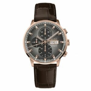 Mido Commander Chronograph Rose Gold / Grey M016.414.36.081.00
