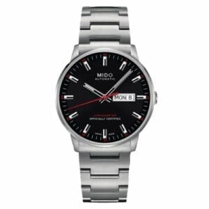 Mido Commander Chronometer Stainless Steel / Black / Bracelet M021.431.11.051.00