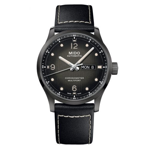 Mido Multifort Chronometer M PVD / Black / Strap M038.431.36.057.00