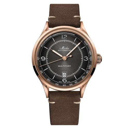 Mido Multifort Patrimony Rose Gold / Anthracite M040.407.36.060.00