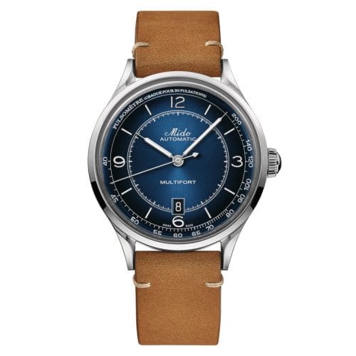 Mido Multifort Patrimony Stainless Steel / Blue M040.407.16.040.00
