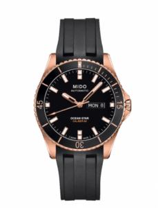Mido Ocean Star 200 Rose / Black / Rubber M026.430.37.051.00