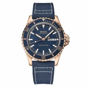 Mido Ocean Star Tribute Rose Gold / Blue M026.830.38.041.00