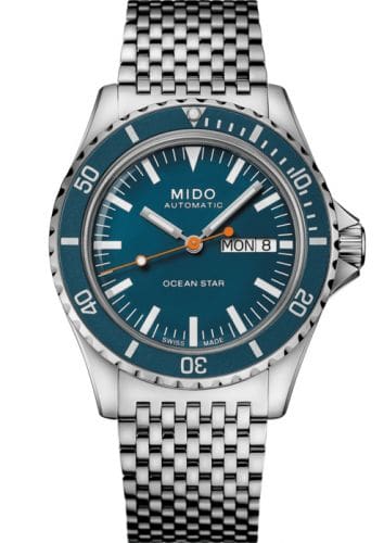 Mido Ocean Star Tribute Stainless Steel / Blue M026.830.11.041.00