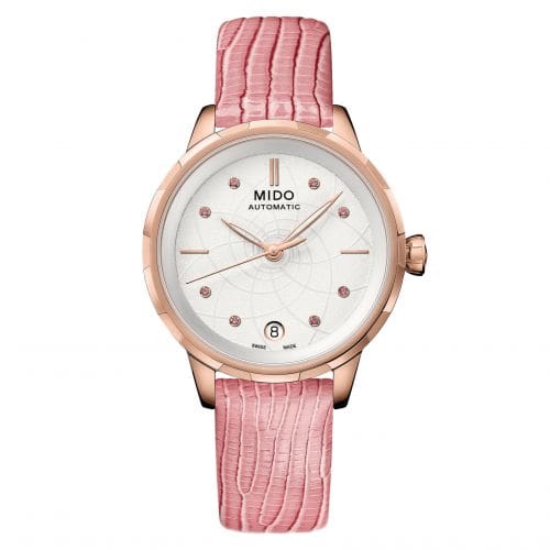 Mido Rainflower Origin Rose Gold / White - Sapphire M043.207.36.011.00