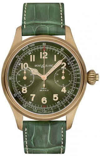 Montblanc 1858 Chronograph Tachymeter Bronze Only Watch 2017 118775