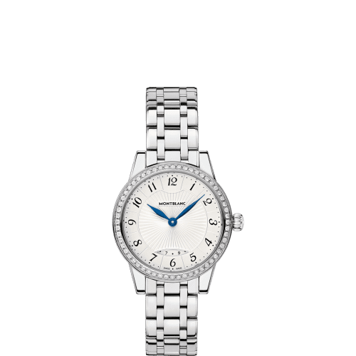 Montblanc Bohème Date 27 Stainless Steel / Diamond / Silver / Bracelet 111209
