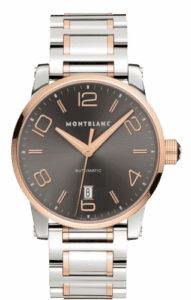 Montblanc TimeWalker Date Automatic 39 Two Tone Red / Bracelet 106501