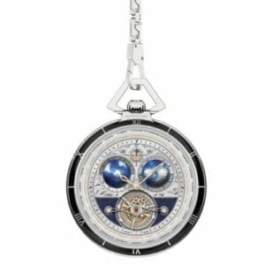 Montblanc Tourbillon Cylindrique Geospheres Pocket Watch 112586
