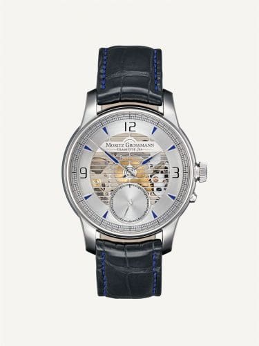 Moritz Grossmann Atum Pure L Stainless Steel / Blue MG-001088
