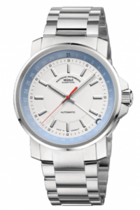 Mühle Glashütte 29er Zeigerdatum White / Bracelet M1-25-32-MB