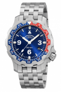 Mühle Glashütte Rasmus 2000 Blue / Bracelet M1-28-82-MB