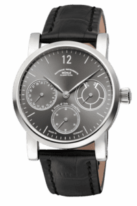 Mühle Glashütte Robert Mühle Zeigerdatum Anthracite / Strap M1-11-46-LB