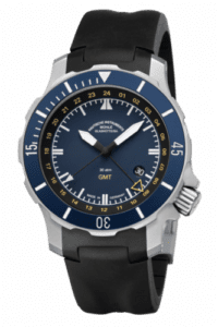 Mühle Glashütte Seebataillon GMT Blue / Strap M1-28-62-KB