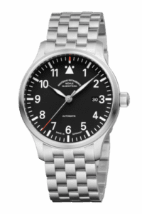 Mühle Glashütte Terrasport II Black / Bracelet M1-37-44-MB