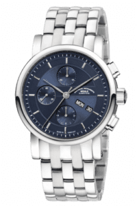 Mühle Glashütte Teutonia II Chronograph Blue / Bracelet M1-30-92-MB