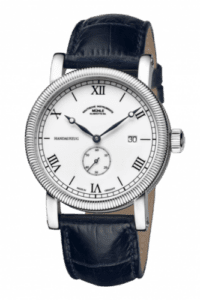 Mühle Glashütte Teutonia III Handaufzug Kleine Sekunde White / Strap M1-08-11-LB