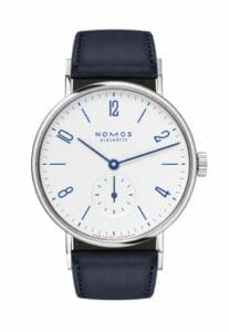 Nomos Glashütte Tangente 35 Antoine de Macedo Saint-Germain Paris 139.S50