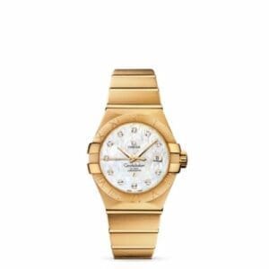 Omega Constellation Co-Axial 31 Yellow Gold / MOP 123.50.31.20.55.002