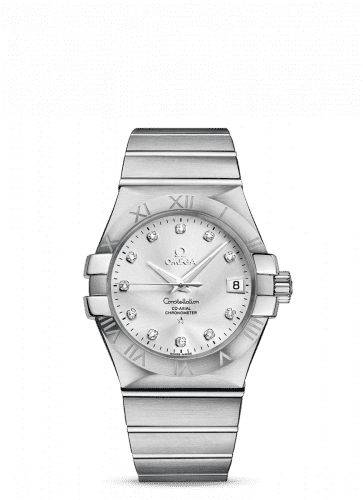 Omega Constellation Co-Axial 35 Stainless Steel / Silver 123.10.35.20.52.001