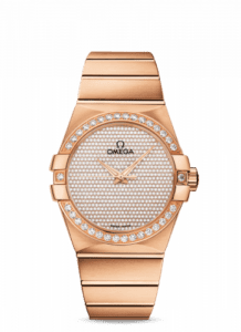 Omega Constellation Co-Axial 38 Red Gold / Diamond / Diamond 123.55.38.20.99.004